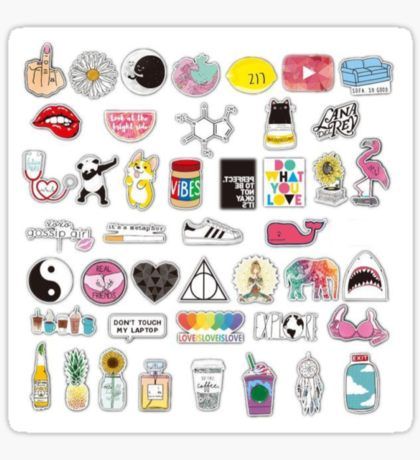 printable stickers for laptop
