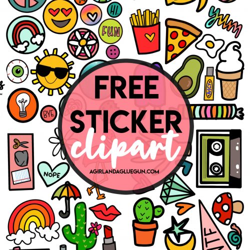printable stickers images