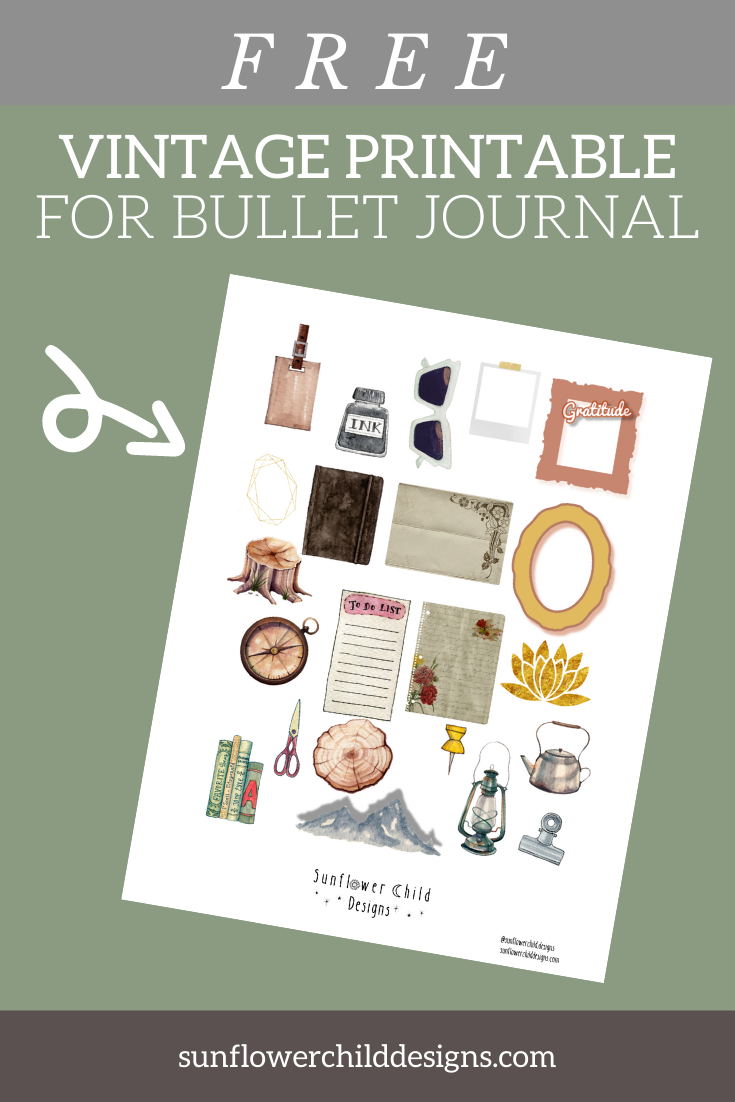 printable stickers journal