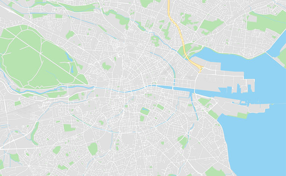 printable street map of dublin ireland