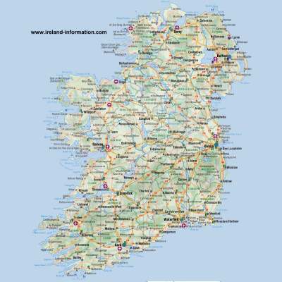 printable street map of dublin ireland