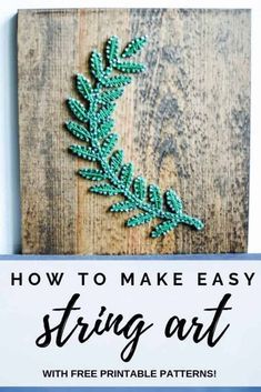 printable string art patterns with instructions