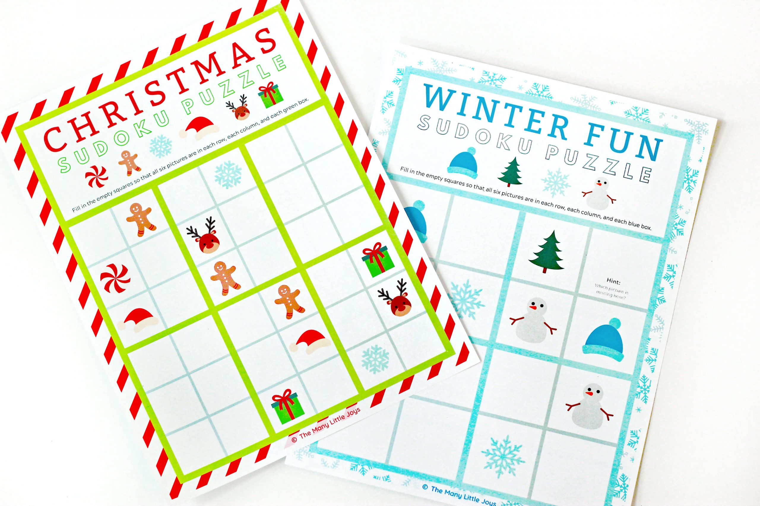 Sudoku Puzzles -Worksheets Library