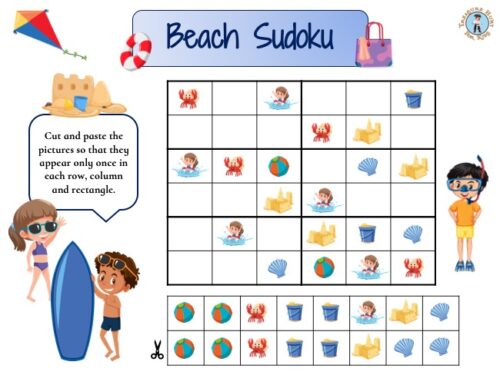printable sudoku for 10 year olds