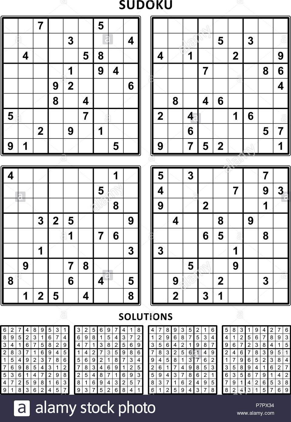 printable sudoku hard 4 per page