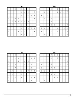 printable sudoku medium pdf
