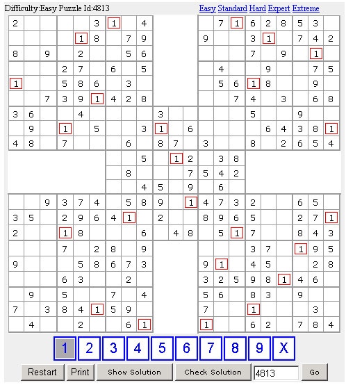 100 Samurai Sudoku 1.0 Free Download