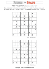 Free and printable Sudoku puzzles for young and old to challenge ...