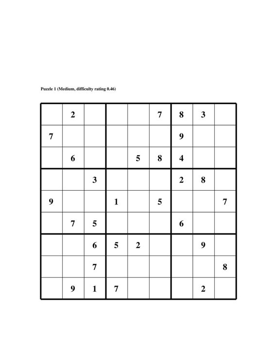 printable sudoku uk