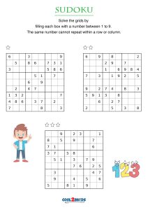 Free Printable Easy Sudoku Puzzles