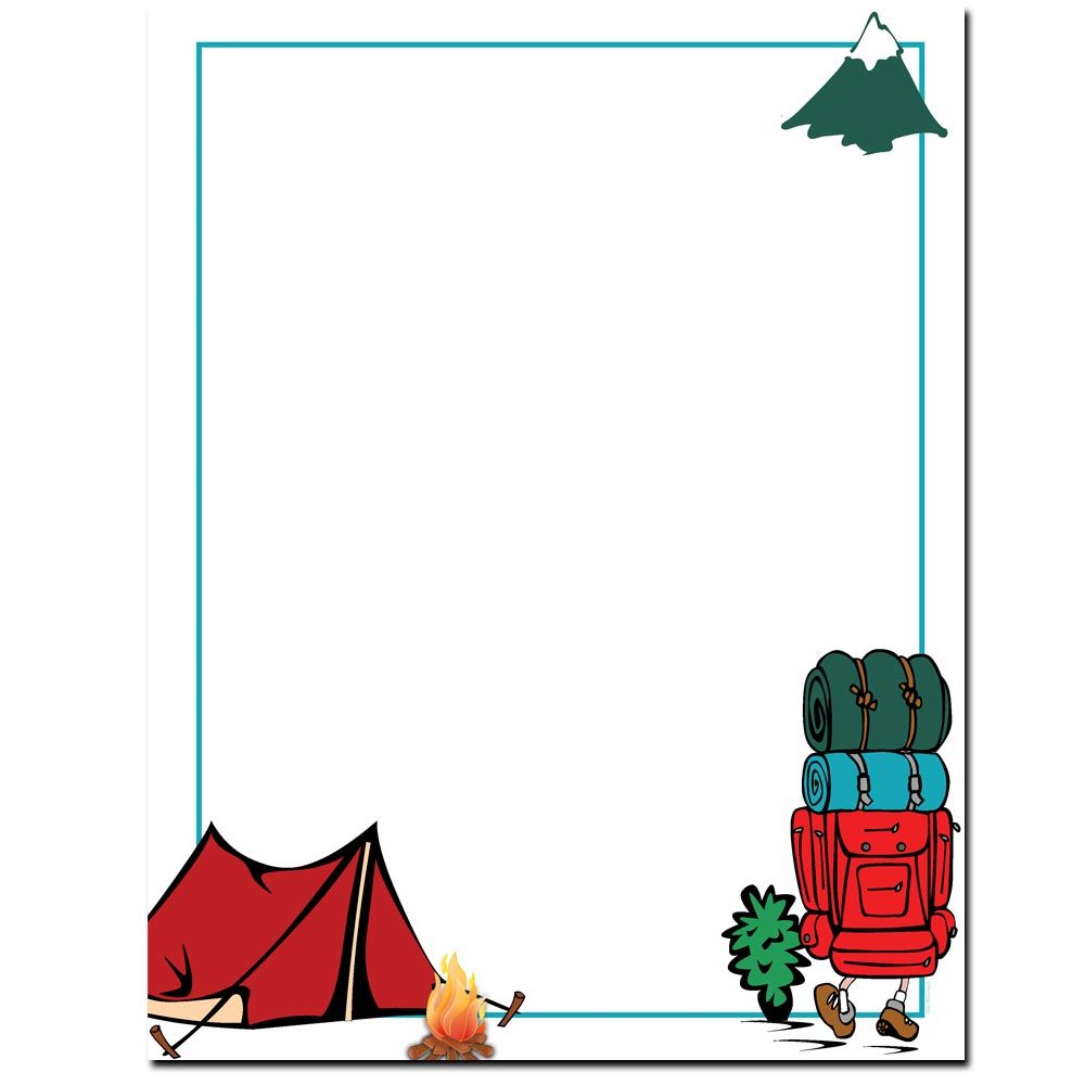printable summer stationery