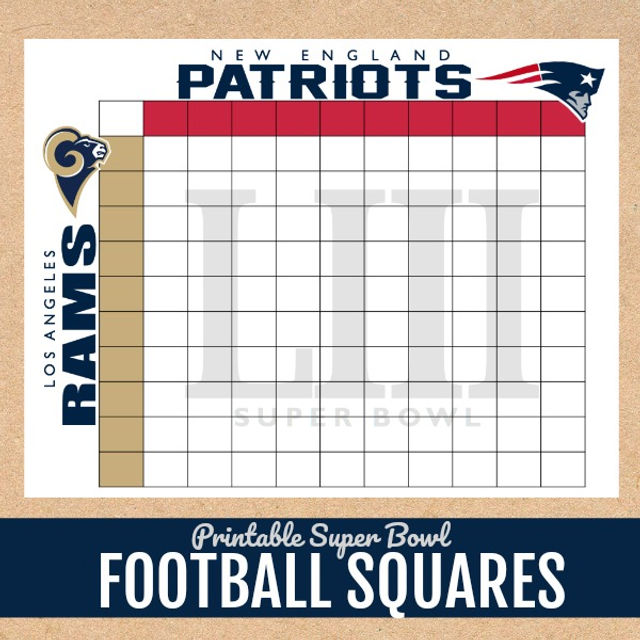printable super bowl grid 2018