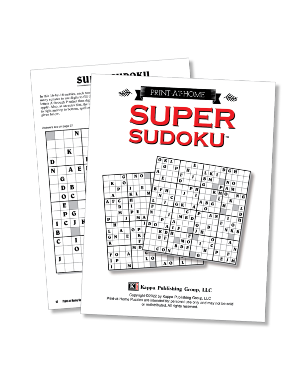 printable super sudoku