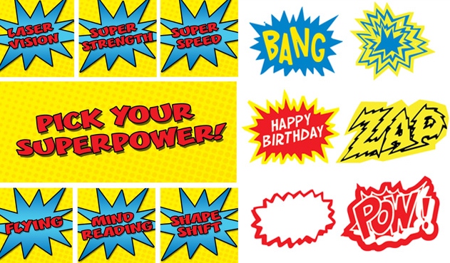 Kids Party Hub: FREE Superhero Party Printables