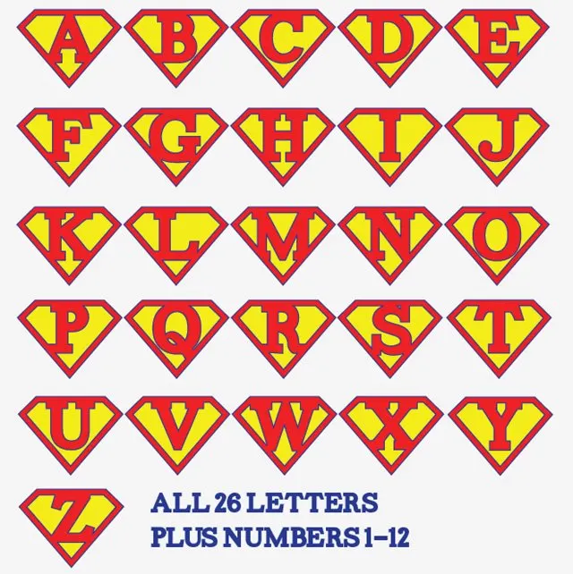 Printable Superman birthday banner for a super hero birthday party ...