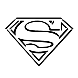 superhero | Free Stencil Gallery