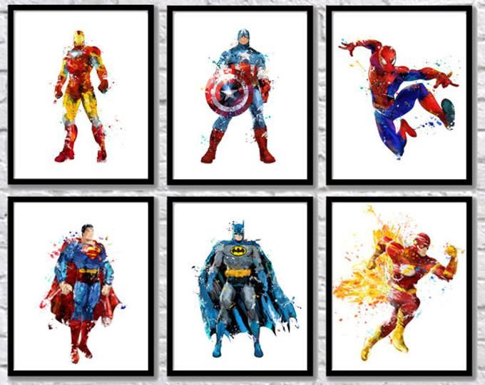 Superhero Kids Scripture Posters Printable JPG and PDF Files ...