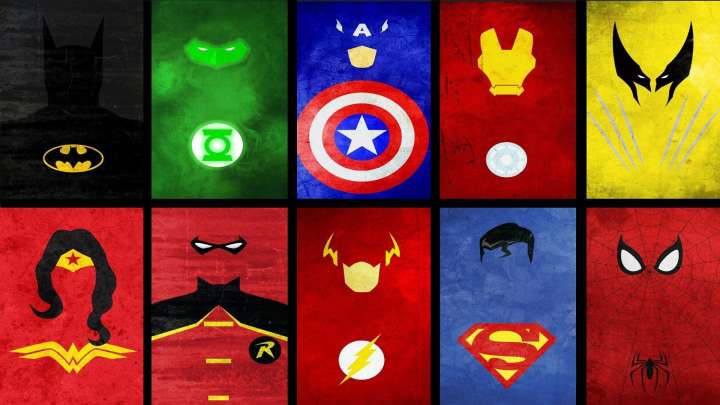 CAPTAIN AMERICA SUPERHERO SYMBOL ON FINE ART PAPER HD QUALITY ...