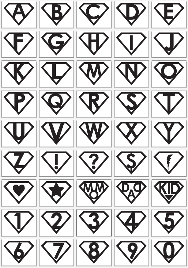Super Hero Logos - Photokapi.com