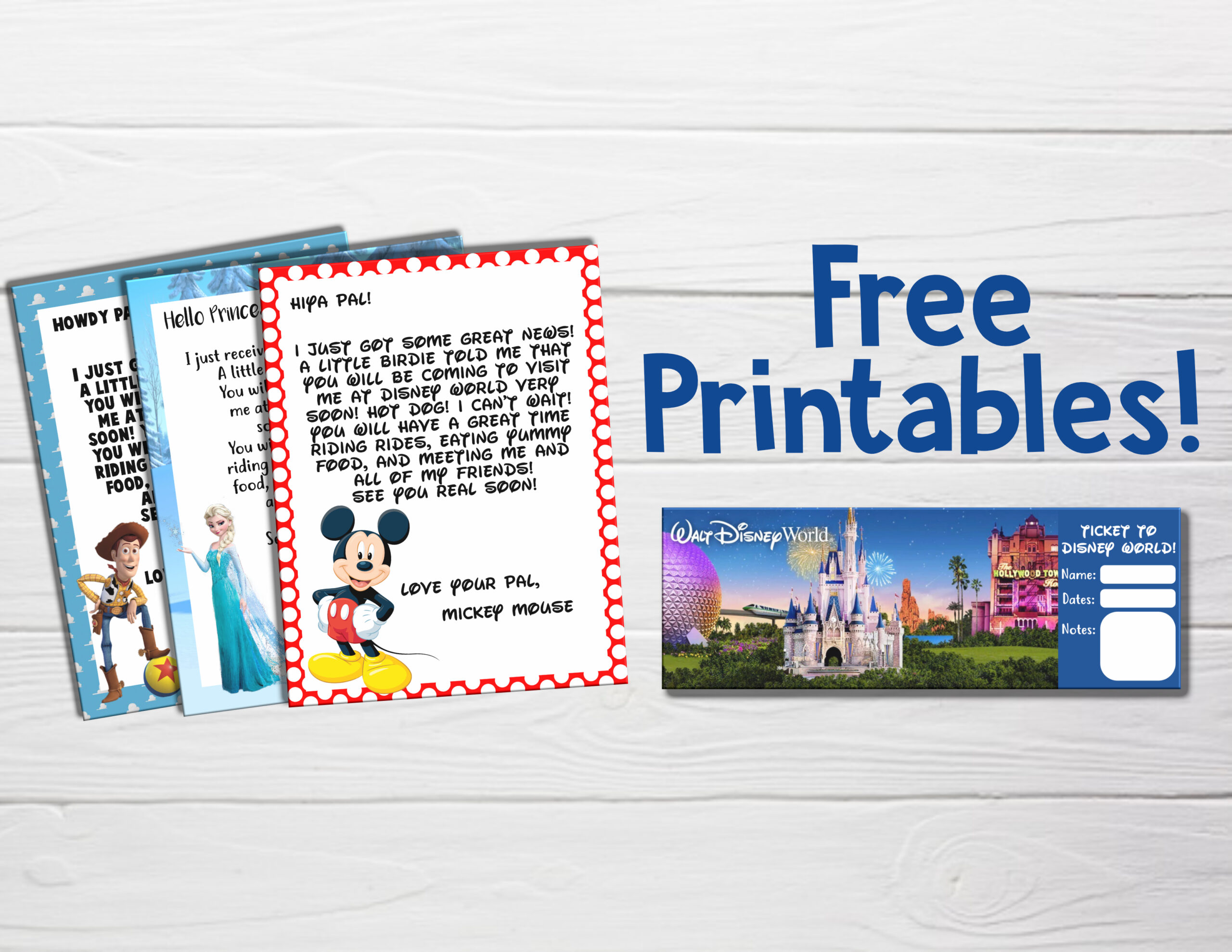 Free Boarding Passes: Printable Tickets Template - Moms Who Think
