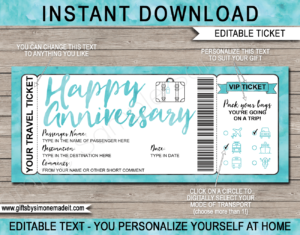 printable surprise vacation tickets