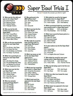 printable table quiz questions and answers