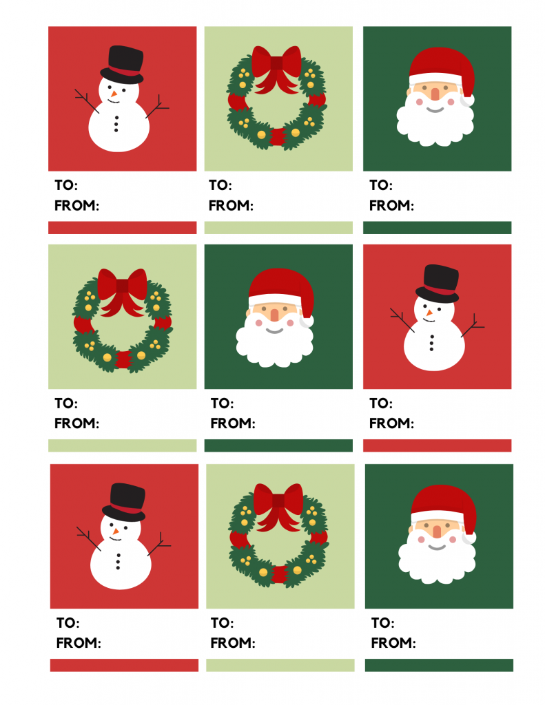 printable tags for christmas gifts