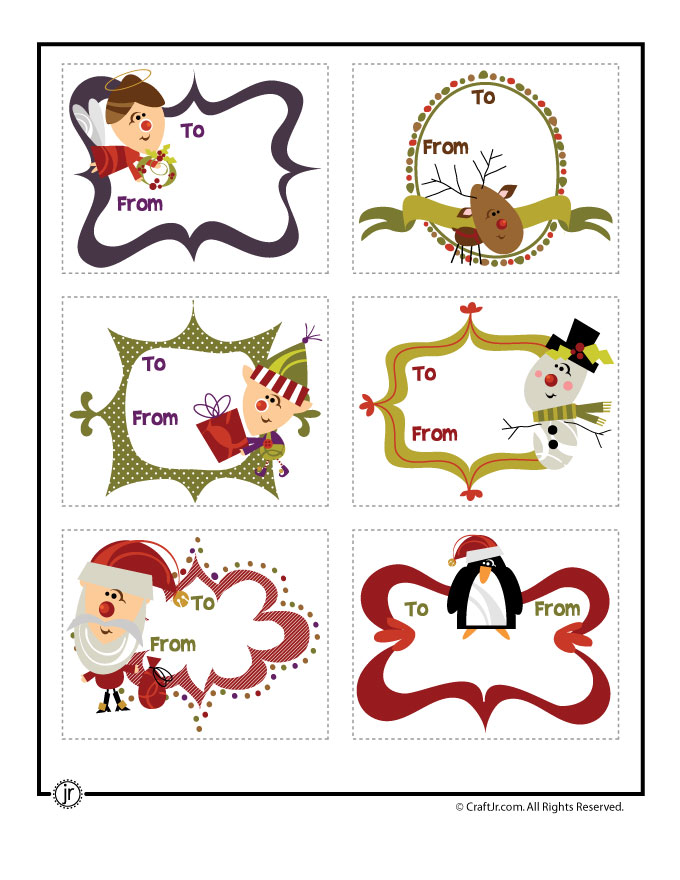 printable tags for christmas gifts