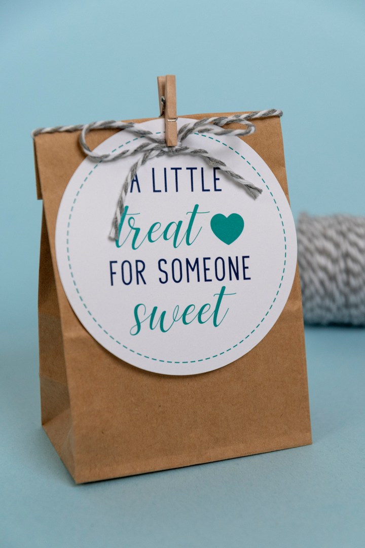 New, Blue, A Little Treat for Someone Sweet Free Printable Gift ...