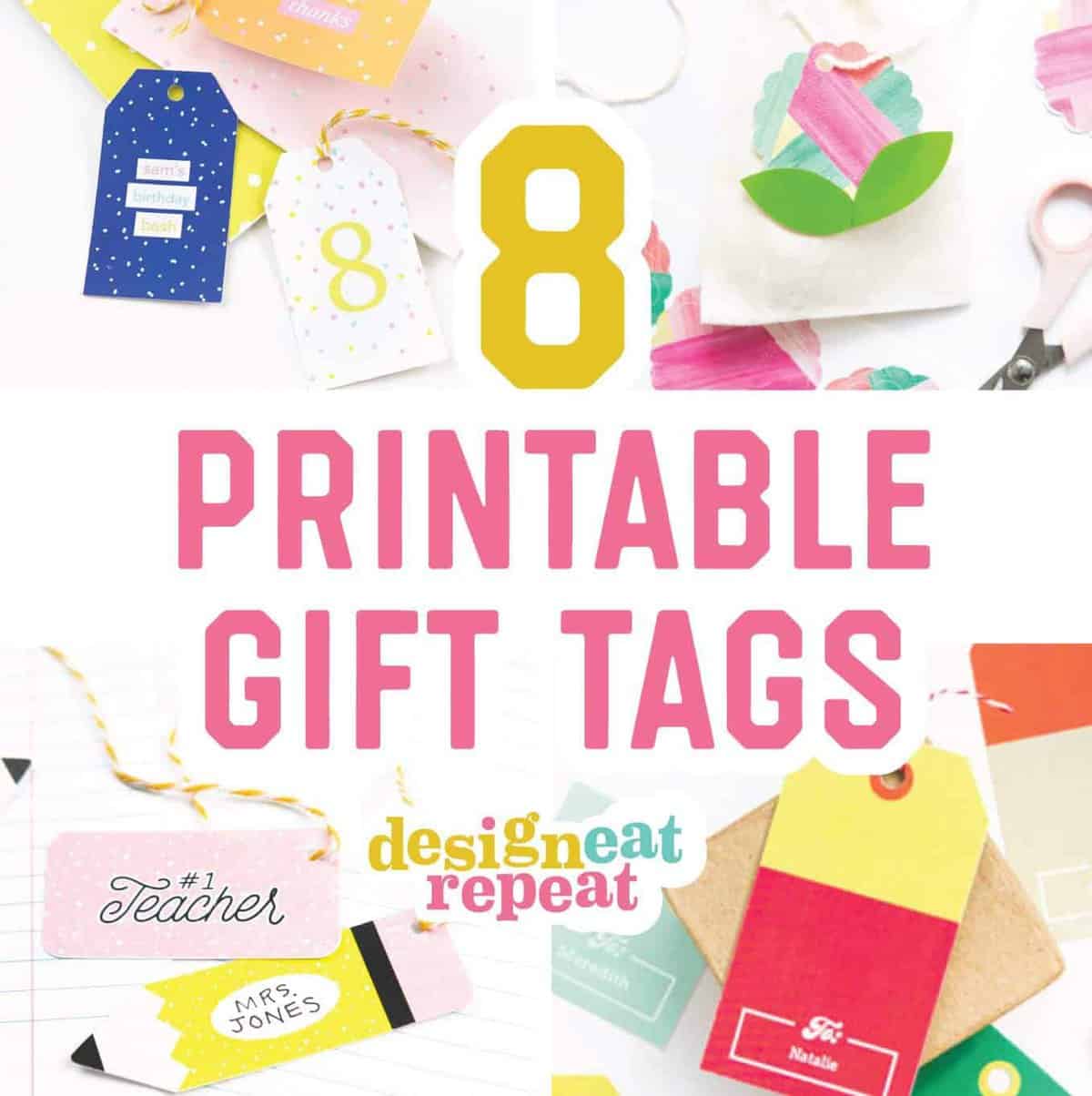printable tags for gift bags