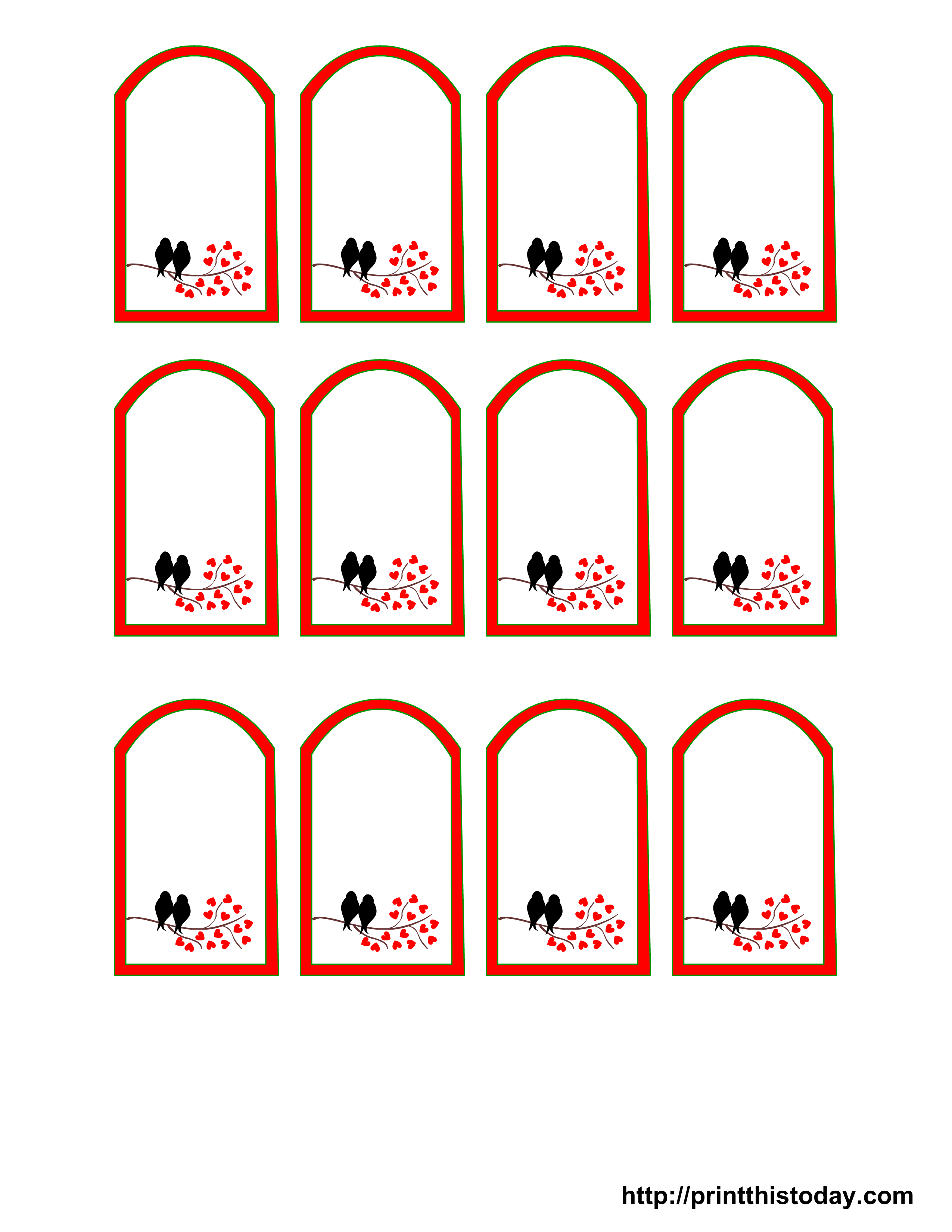 printable tags for wedding favors