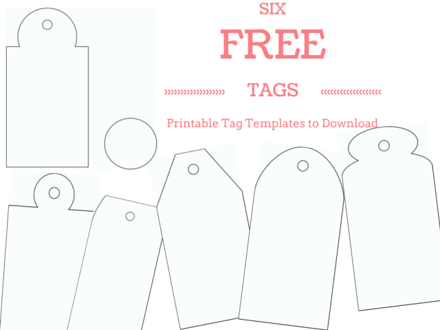 Free and Whimsical Printable Gift Tag Templates
