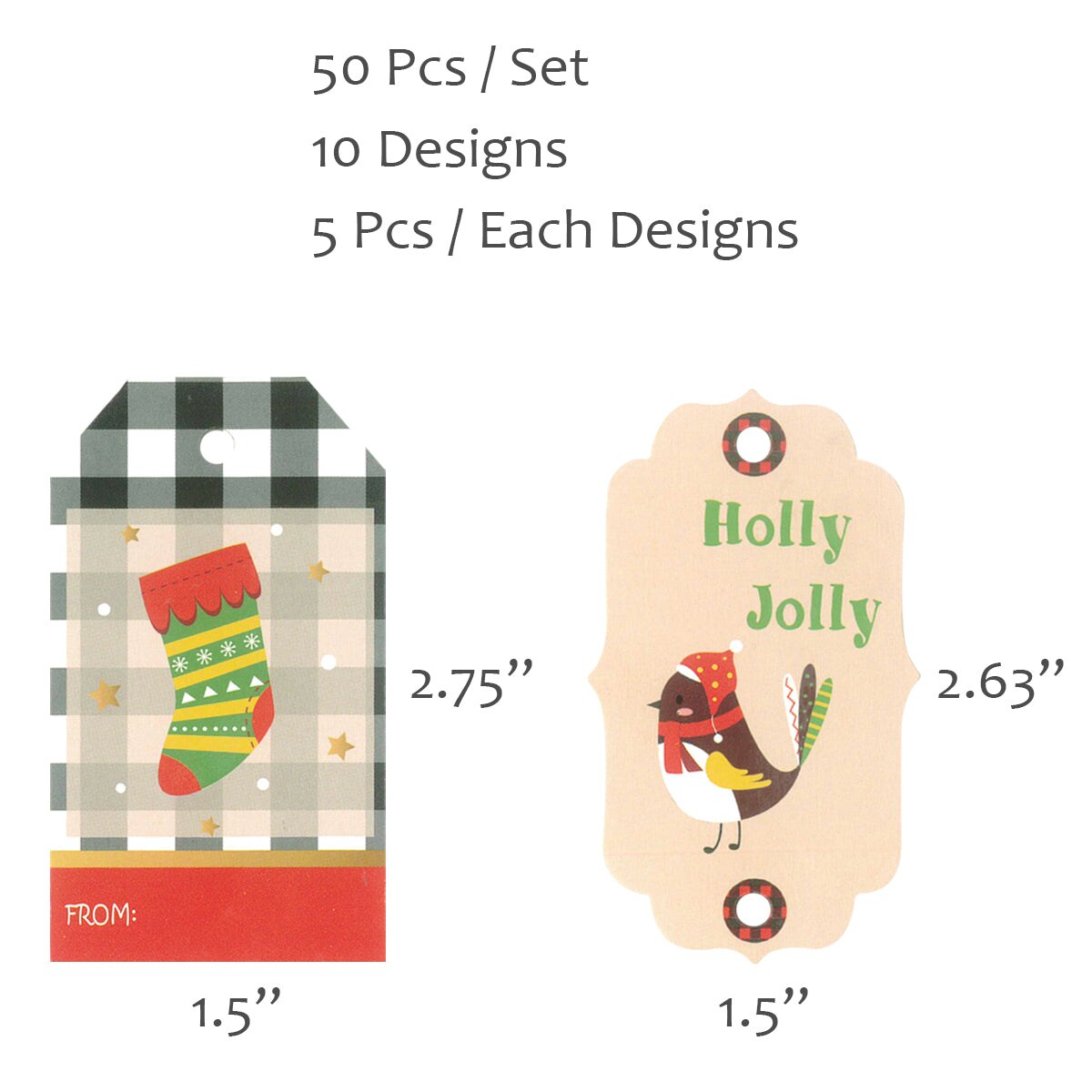 Classroom Desk Name Tags for Students, 6 Colorful Designs (48 Pack, 11.5 x  3 In)