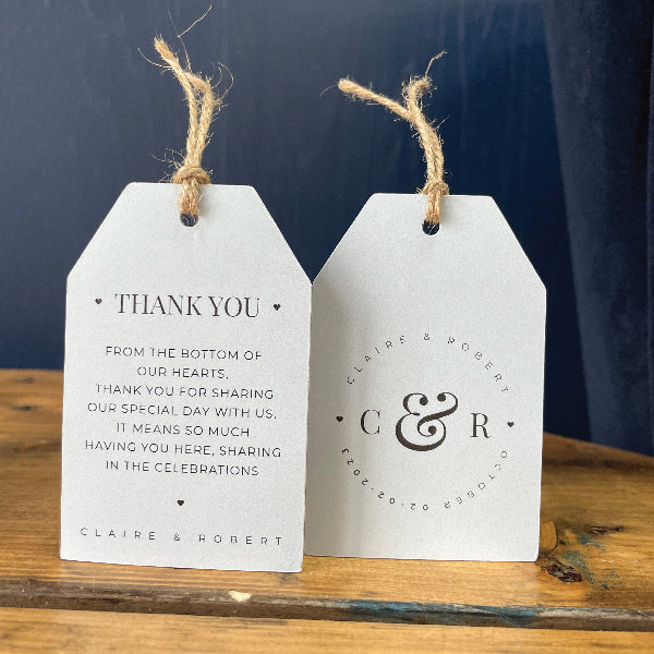 Wedding Favour &  Gift Tags