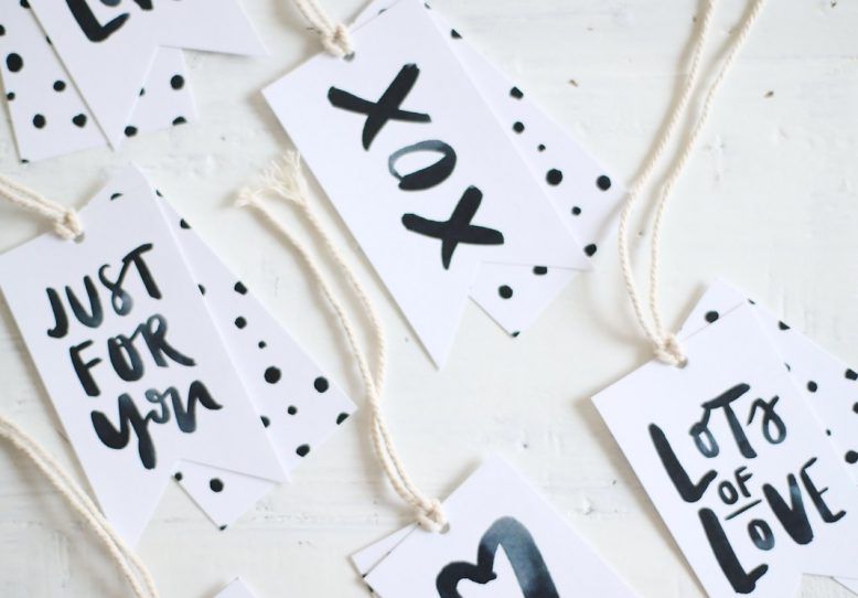 10 Free Printable Gift Tag Templates and Designs