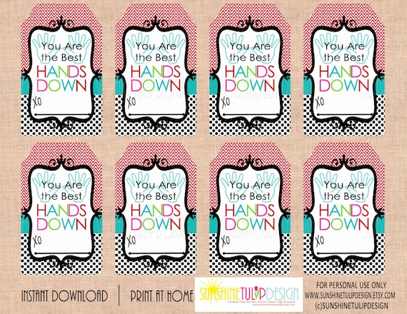 Gift Tags, Gift Tags Printable, Printable Gift Tags, Favor Tags ...