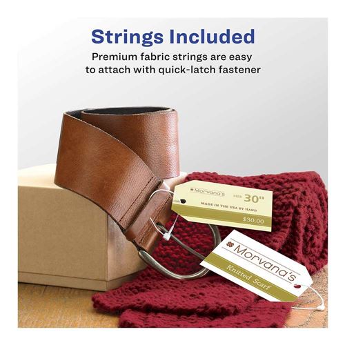 Custom Luxury Garment Tag Print Name Logo Label Clothing Hang Tag ...