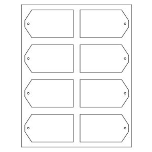 Amazon.com : Avery 22802 Printable Tags for Inkjet Printers Only ...