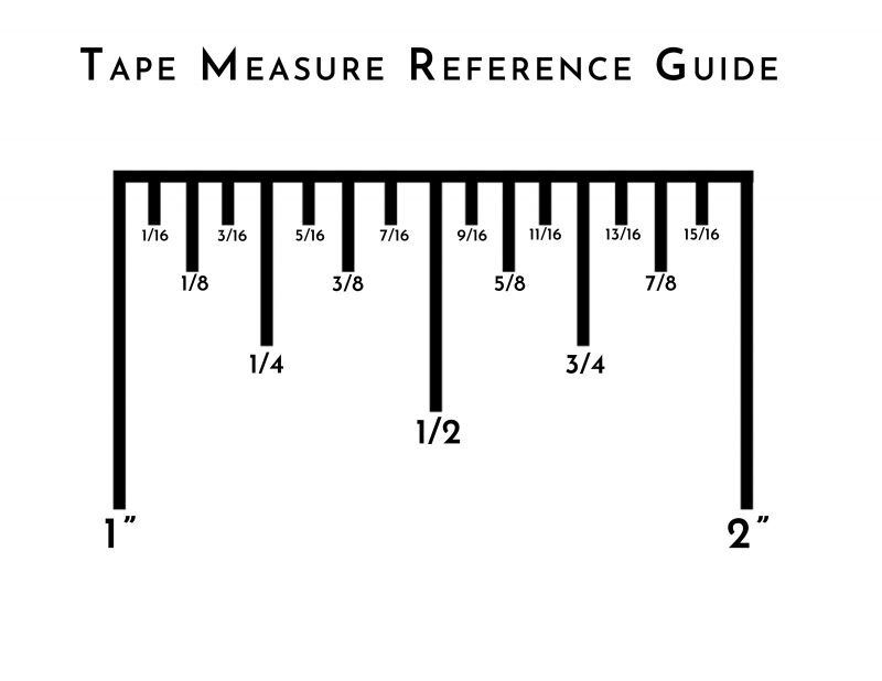 printable tape measure in inches