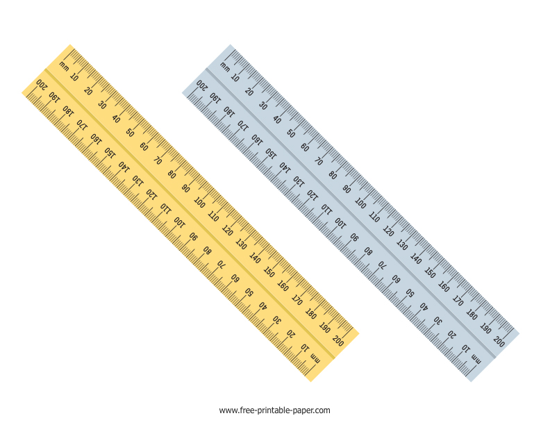 MM Ruler Actual Size - Free-printable-paper.com