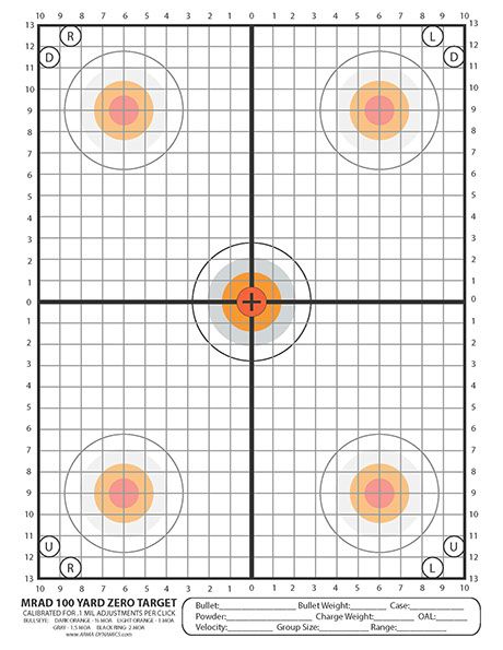 Printable Targets | Airgun Depot