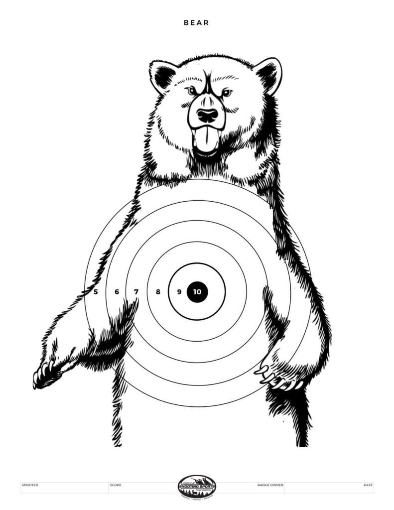 Printable Shooting Targets And Gun Targets NSSF Worksheets Library Printable Shooting Targets And Gun Targets NSSF Worksheets Library