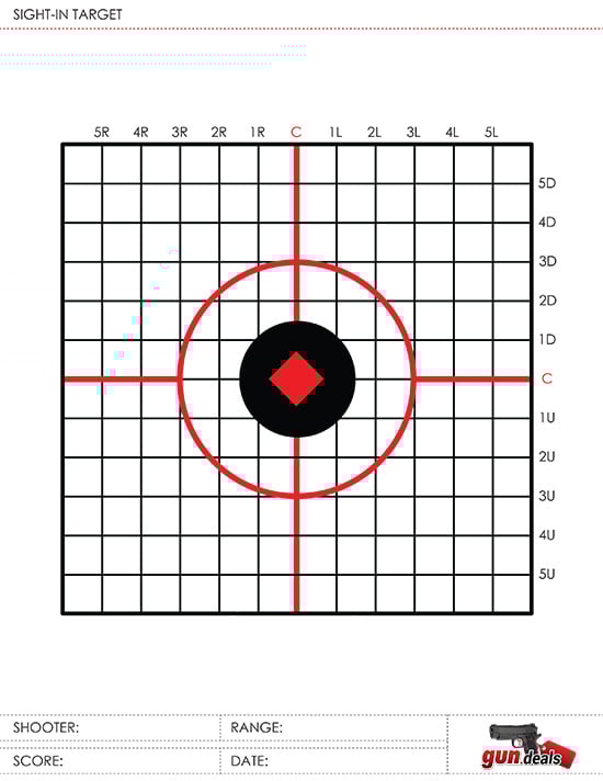 FREE Targets for Load Development, Training, and Fun Shooting ...