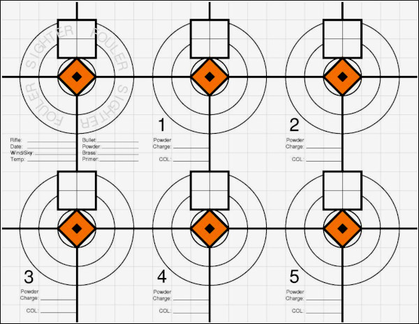 FREE Targets for Load Development, Training, and Fun Shooting ...
