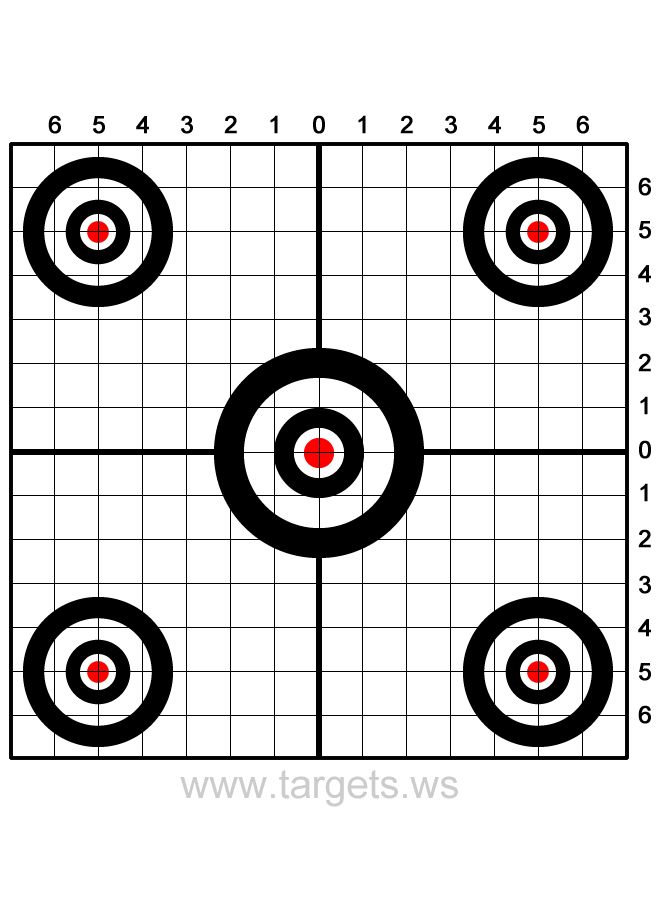 printable targets rifle