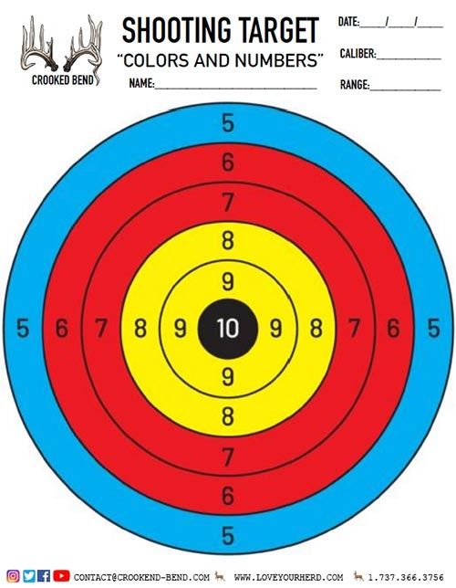 printable targets rifle