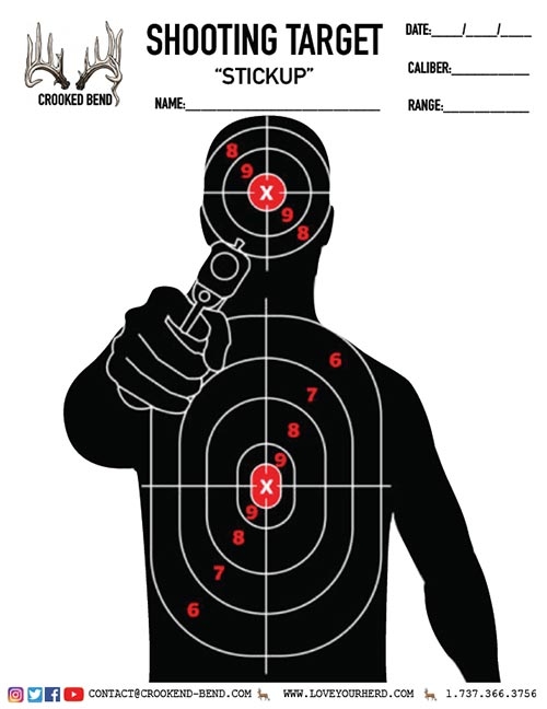 FREE Printable Shooting Targets | Crooked Bend