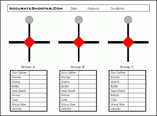 Targets for Download and Printing within AccurateShooter.com
