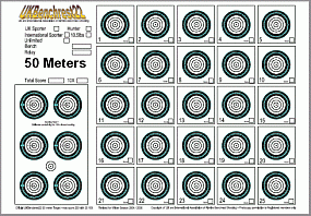 printable targets uk