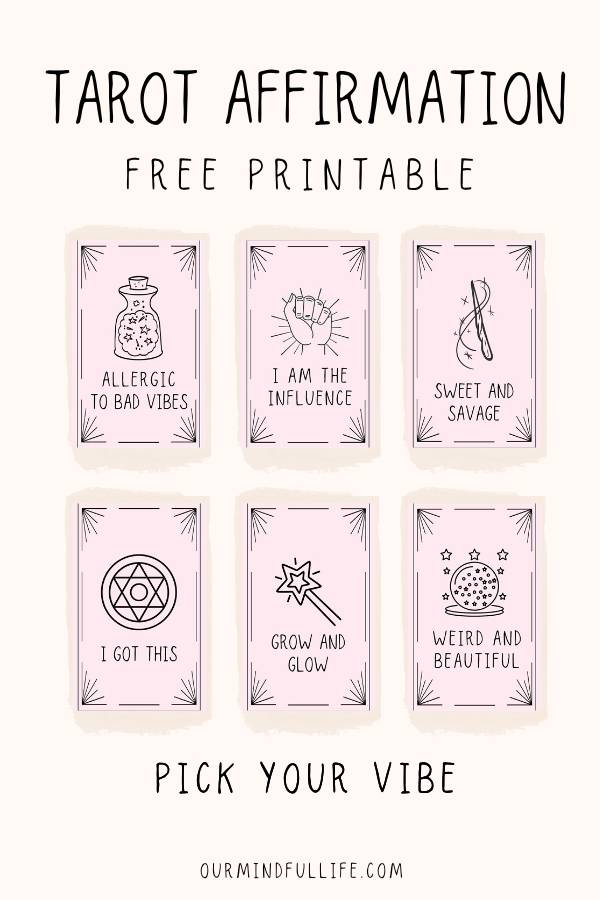 printable tarot cards pdf free
